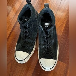 Converse Black Suede /Leather Sneakers